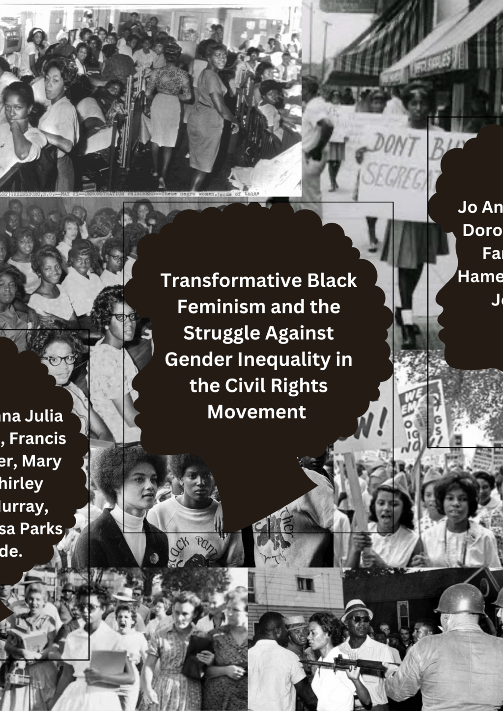 Transformative Black Feminism and the Struggle Against Gender Inequality in the Civil Rights&nbsp;Movement&nbsp;